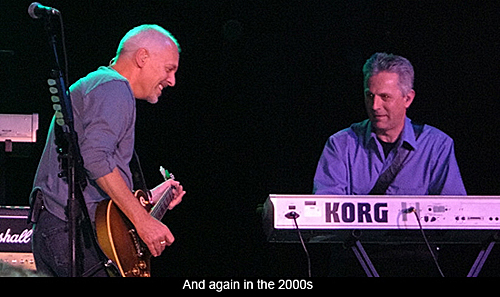 Peter Frampton and Arthur Stead in the 2000s